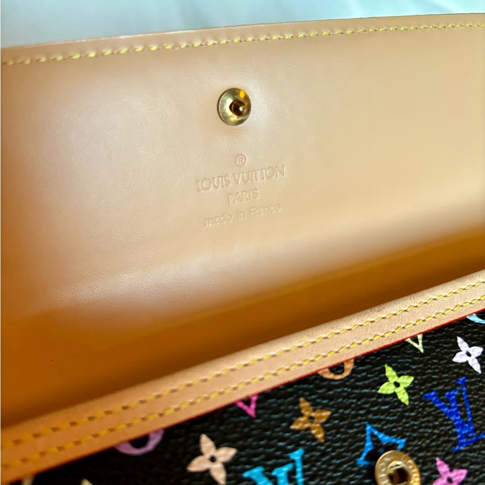 2005 Takashi Murakami x Louis Vuitton Monogram Porte Tresor International Wallet - Picture 7 of 12